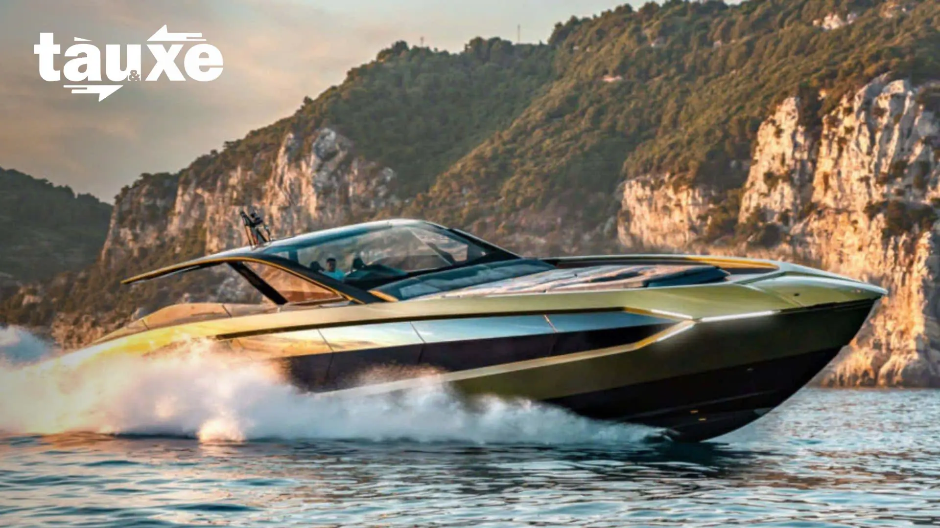 Siêu du thuyền lấy cảm hứng từ xe Lamborghini Fenomeno | Bản tin Tàu và Xe | 29/09/2025